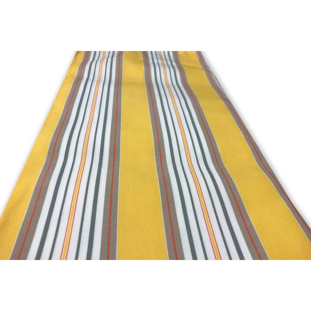 OUTDOOR AWNING GARDEN BALCONY YELLOW STRIPED MADE