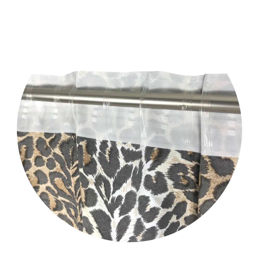TIENDA SAFARI MANCHADA CM. ESTAMPADO DE LEOPARDO 140X280 HECHO EN ITALIA