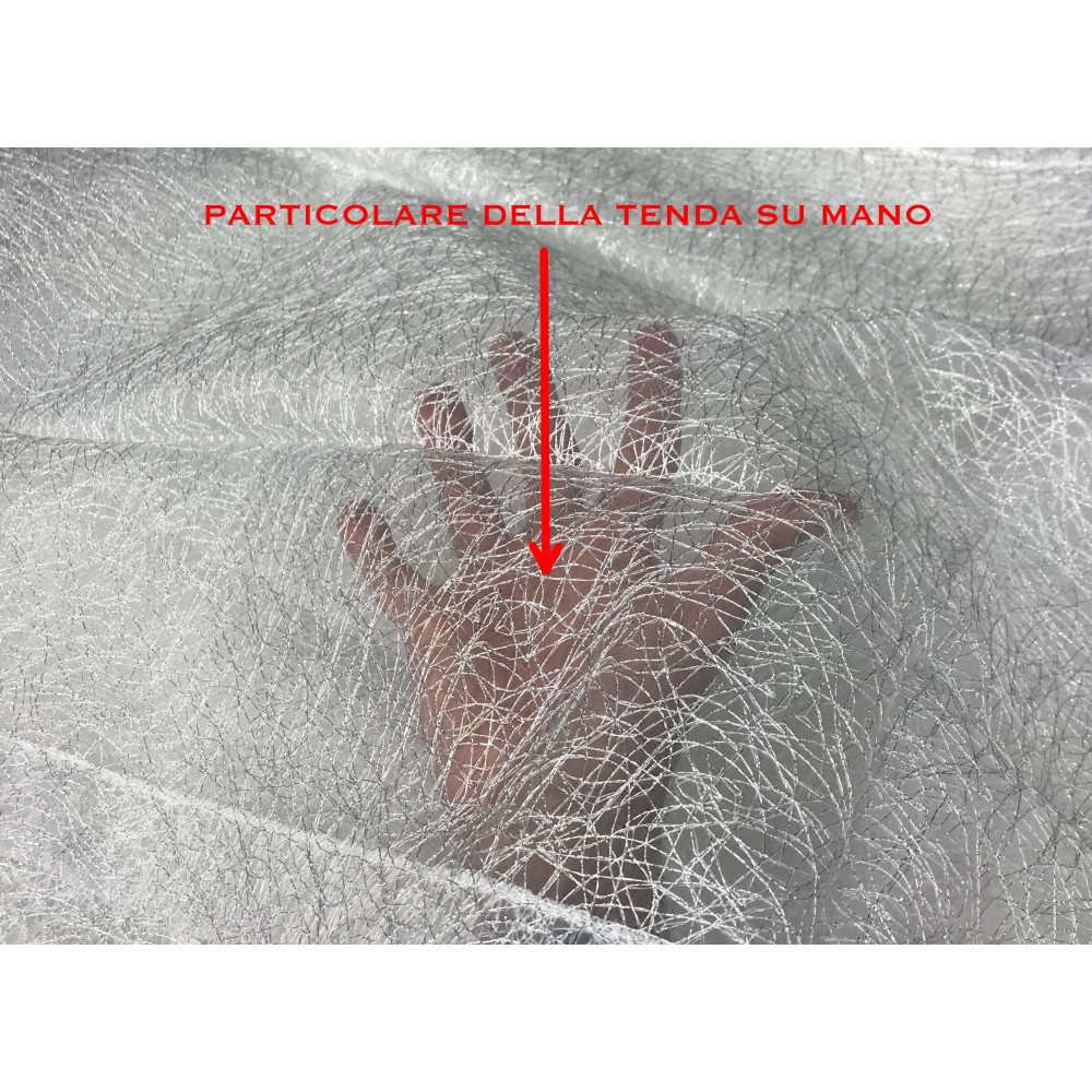 PAIRE GOUTTE VERRE DE FÉE BLANC