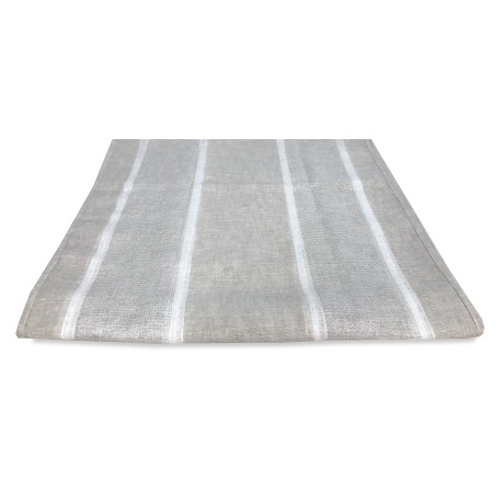 COPPIA TENDINA VETRO ESTER BEIGE larga Cm. 60 2