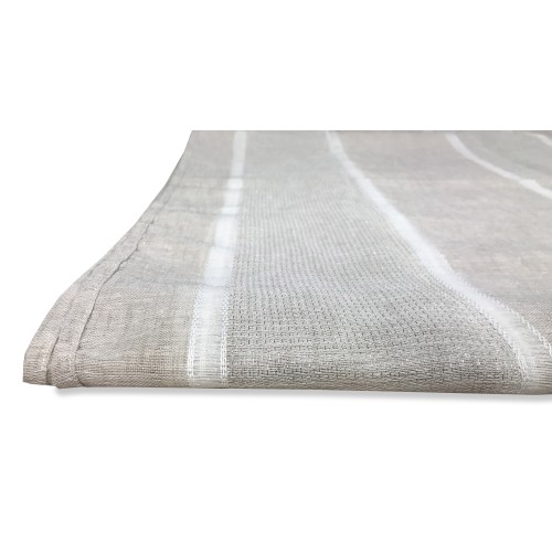 PAR DE CORTINAS DE CRISTAL EXTERIOR BEIGE 60 cm de ancho