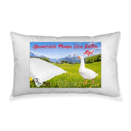 ALMOHADA DE PLUMAS GOOSE TEX TIROL © ALPI made in Italy
