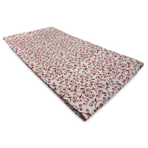 TOWEL FURNISHING COVER GRAN SCARF BEDSPREAD SOFA COVER FABRIC DORY RED ARABESQUE