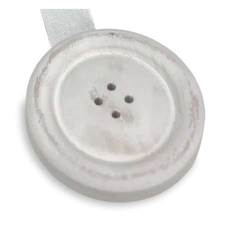 MAGNET HOLZ GARDINENSTOPPER MAGNETE FÜR VORHÄNGE BINDEN WEISSEN KNOPF 2