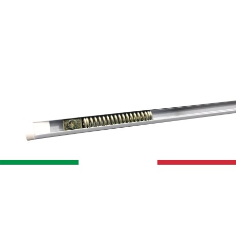 GARDINENSTANGE FIXXY © WEISS FEDER EINSTELLBARER DRUCK FÜR ALLE ARTEN VON VORHÄNGEN