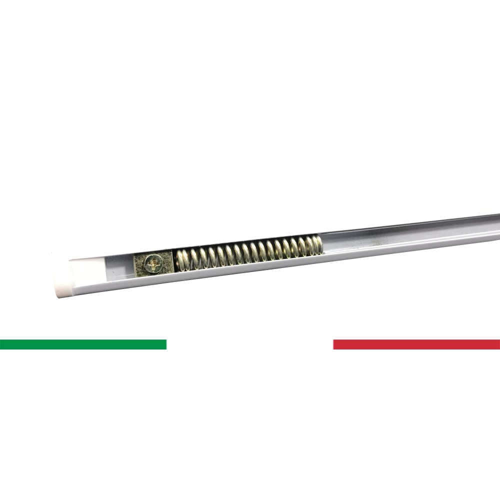 GARDINENSTANGE FIXXY © WEISS FEDER EINSTELLBARER DRUCK FÜR ALLE ARTEN VON VORHÄNGEN