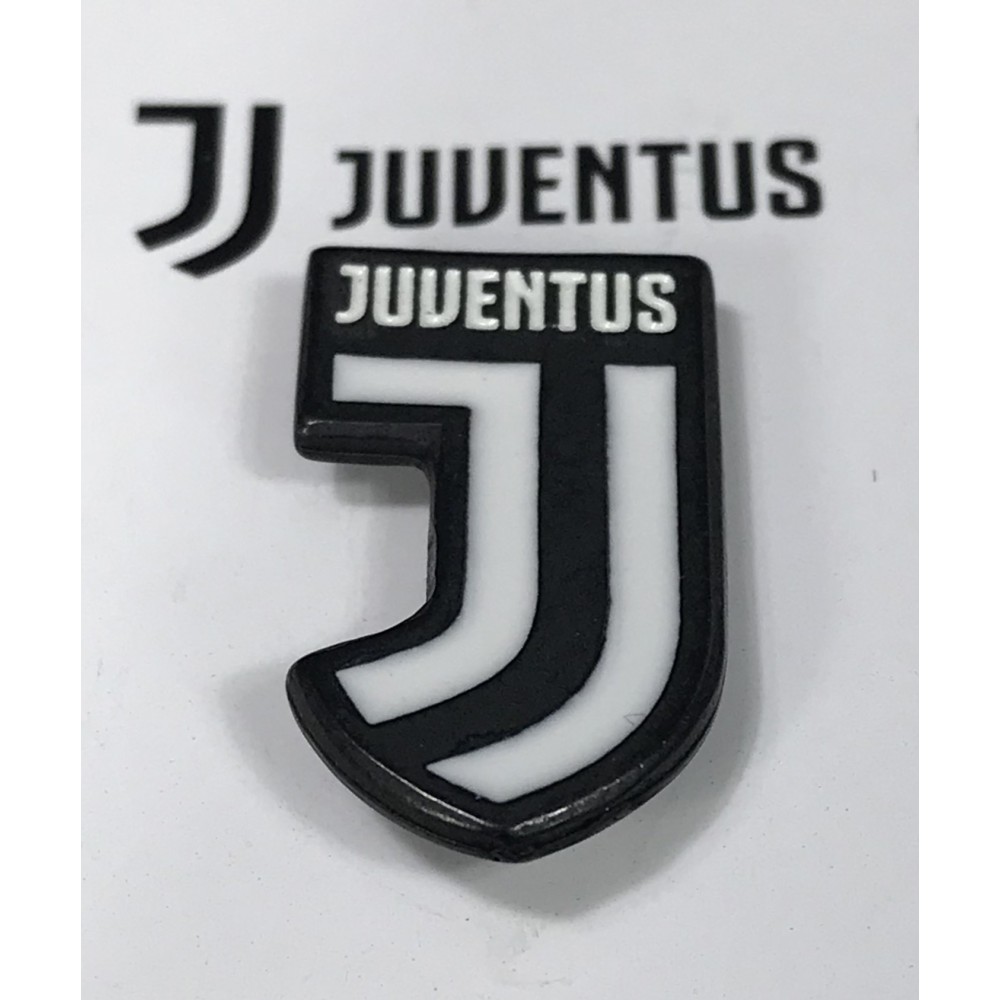 INSIGNIA METÁLICA F.C. JUVENTUS Y POSTAL TURÍN ES
