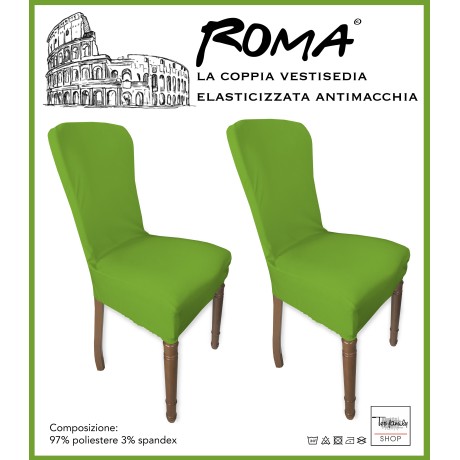 coprisedia elasticizzato verde 2