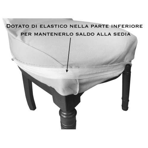 COPPIA coprisedia ELASTICIZZATO ROMA antimacchia in TINTA UNITA ARANCIO