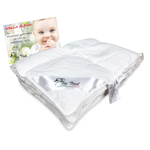Couette Tex Tirol en 100 % duvet d'oie lit cm. 80 x 120