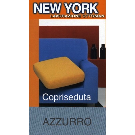 Housse de siège de canapé stretch bleu clair - New York, Made in Italy