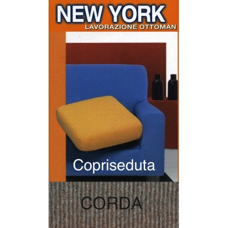 Funda de asiento de sofá con cuerda elástica - Nueva York, hecha en Italia