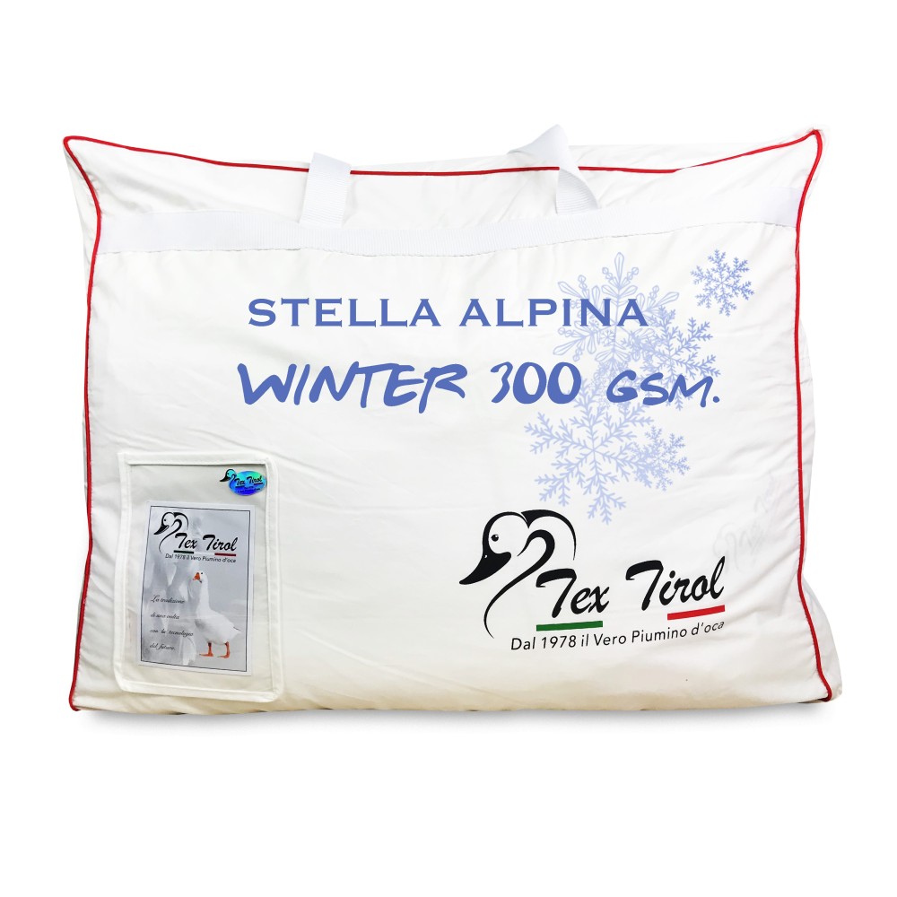 Piumino Tex Tirol in piuma d'oca modello invernale indicato per la stagione più fredda