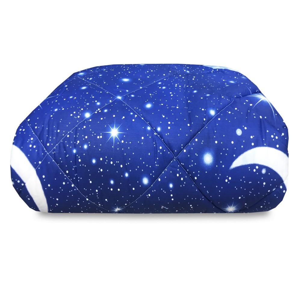 KOT © QUILT STARRY SKY LUNAR MOON made in Italy PURE cotton