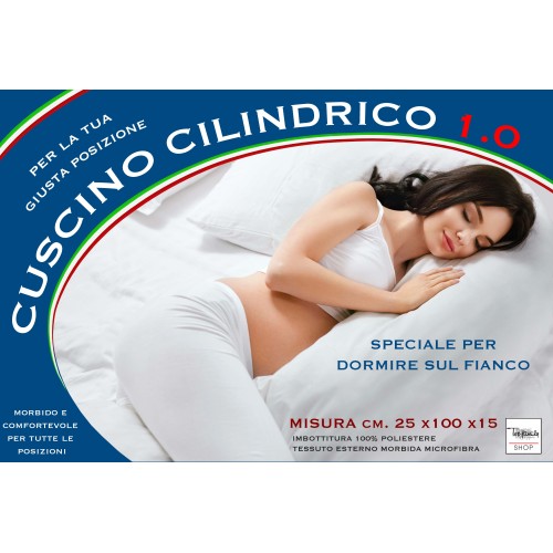 Very soft, tight and long pillow, ideal in cases of pregnancy