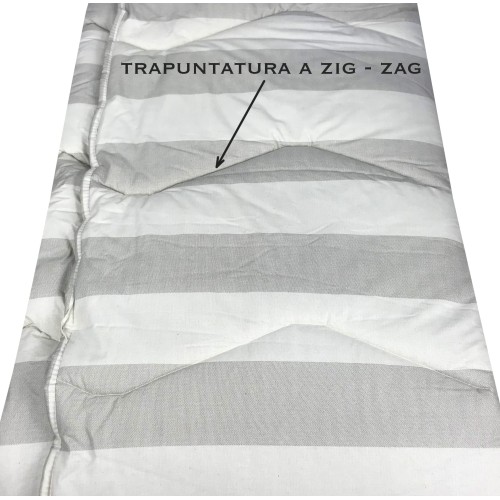 Winterdecke aus reiner Baumwolle und hypoallergenem Polyester