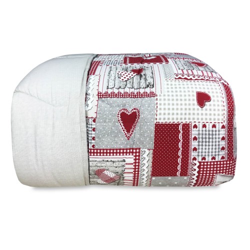 Couette d'hiver de pur coton et polyester, non-allergène