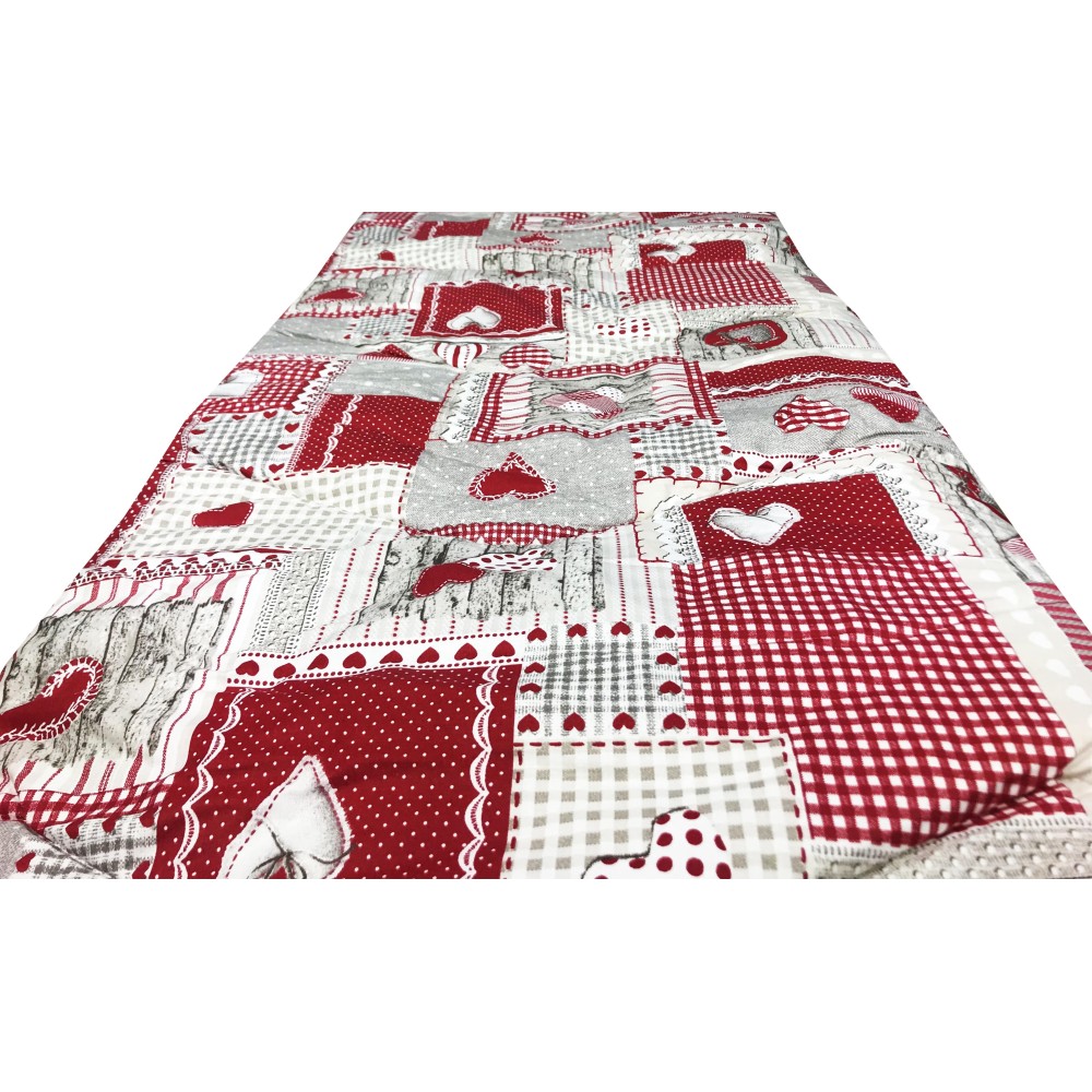 Couette d'hiver de pur coton et polyester, non-allergène