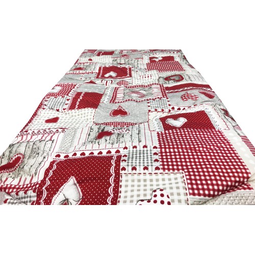 TRAPUNTA KOT © tirolese APRICA ROSSO made in Italy PURO COTONE