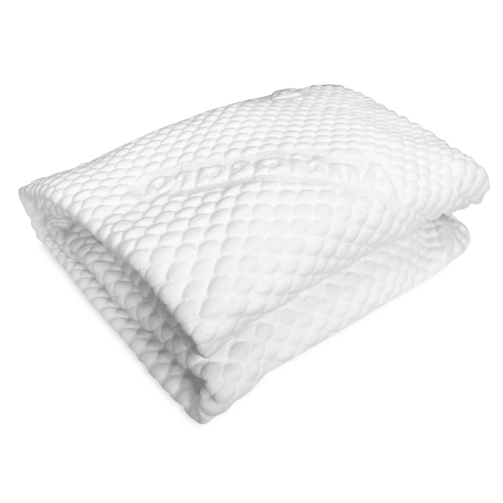 Hypoallergene Matratzenauflage, die in den Größen Single, Double und Medium, Maxi und Double erhältlich ist