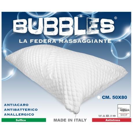 HYPOALLERGENIC ANTI-MITE PILLOWCASE MASSAGING BUBBLES 2