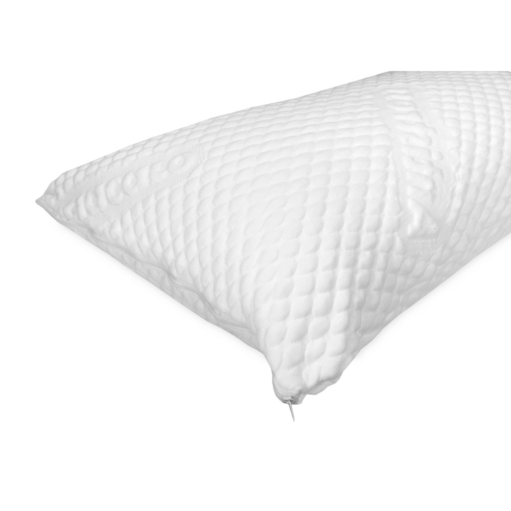 FUNDA DE ALMOHADA HIPOALERGÉNICA ANTIÁCAROS MASAJEADORA BUBBLES
