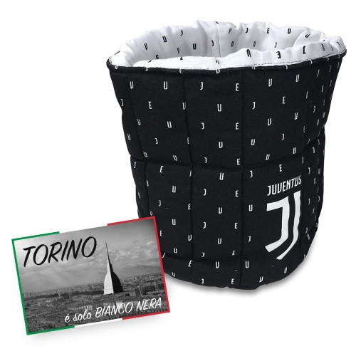 TASCHENHALTER JUVENTUS und Postkarte TORINO ist