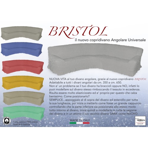 UNIVERSAL BRISTOL BORDÒ Unito corner sofa cover