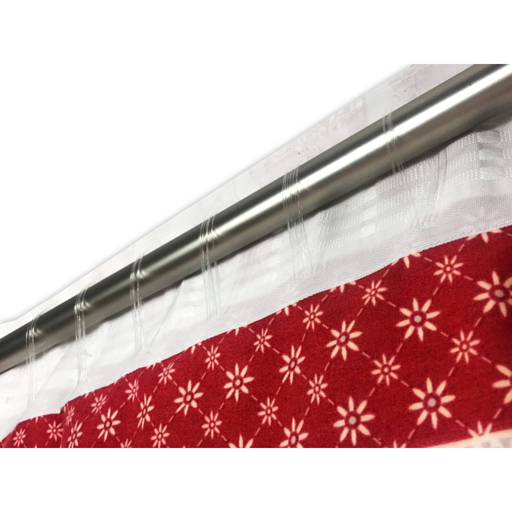 RED TYROLEAN TENT in mountain style CM. 180X280 MADE IN ITALY
