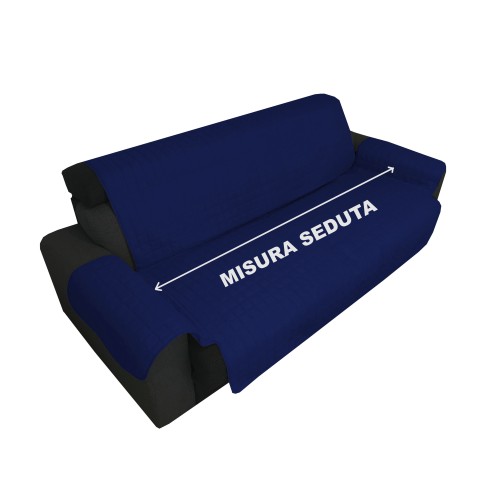 Quilted, stain-resistant sofa cover that fits any sofa/armchair with armrests