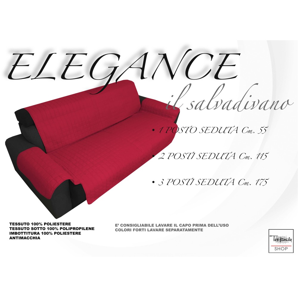 Quilted, stain-resistant sofa cover that fits any sofa/armchair with armrests