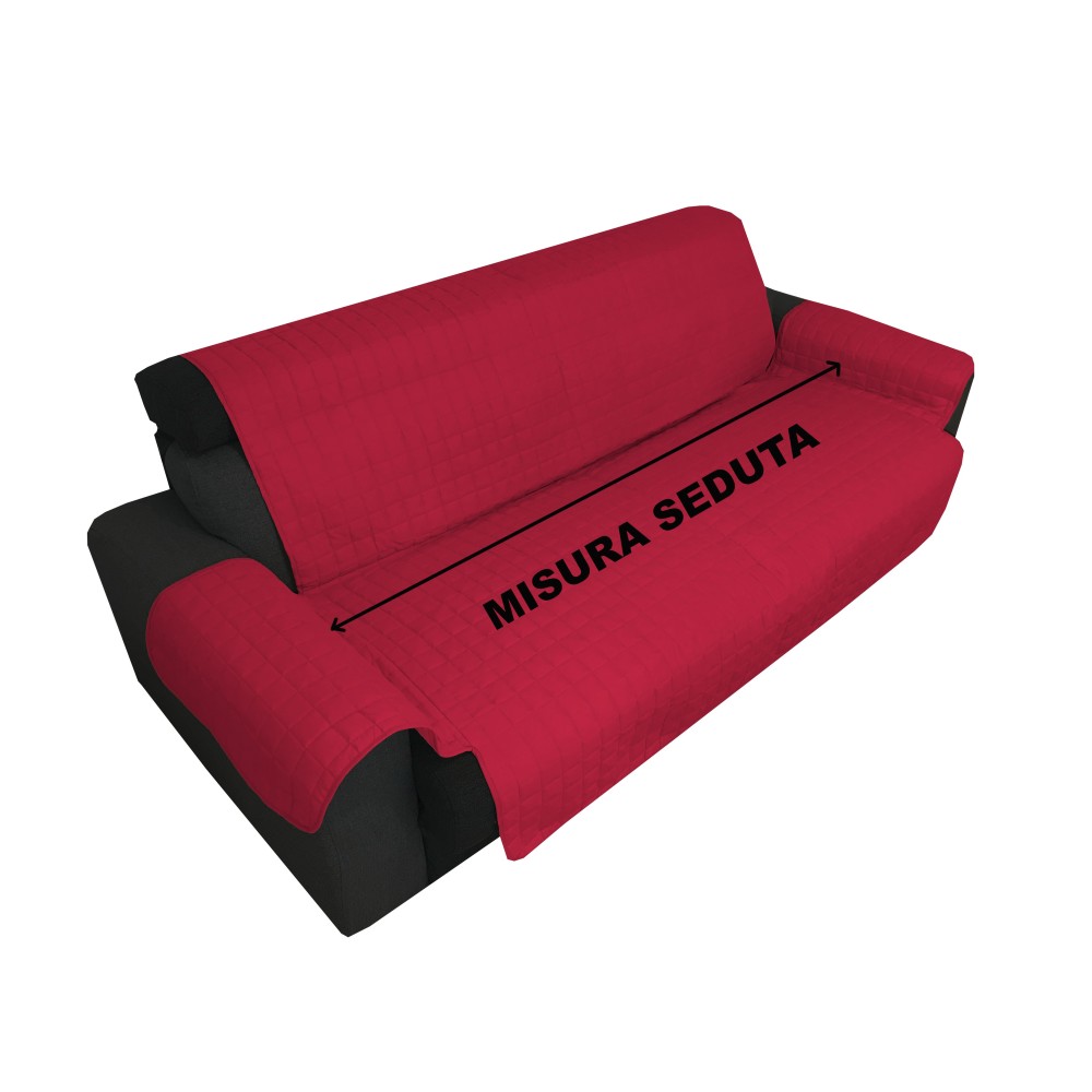 Couverture de canapé matelassé résistant aux taches et qui est adapté pour tous les canapé/fauteuil avec accoudoirs
