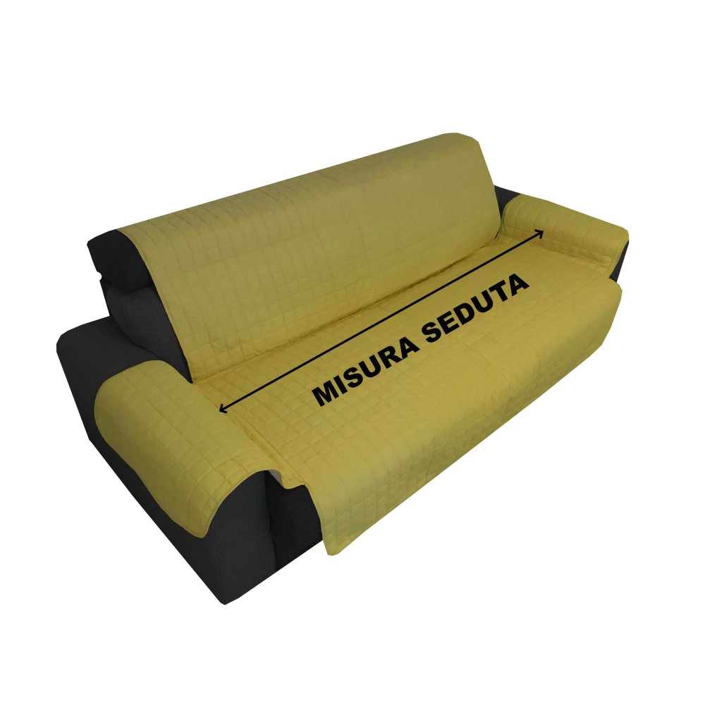 Couverture de canapé matelassé, anti-taches pour les canapés/fauteuils avec accoudoirs