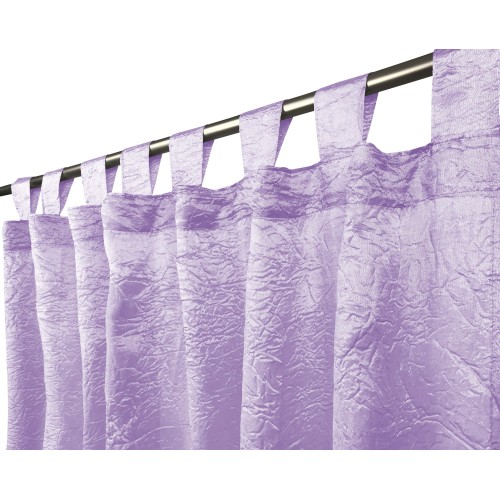 FIORDALISO VORHANG in Unifarbe LILAC CM. 140X290 verpackt