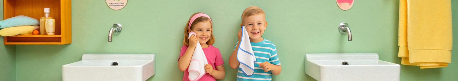 Cotton Towels for Boys and Girls | Home & Kindergarten