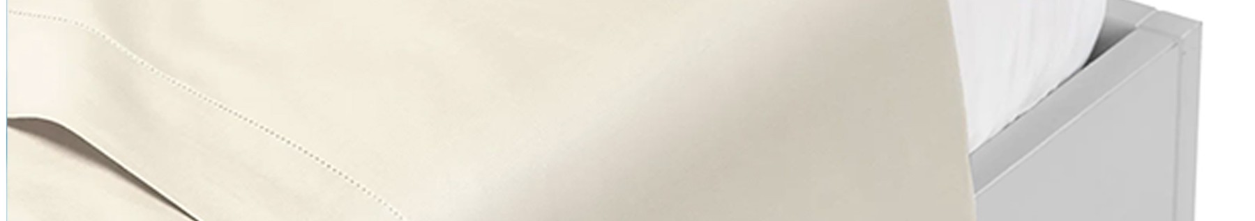 Drap supérieur en cordon de coton : élégance et confort